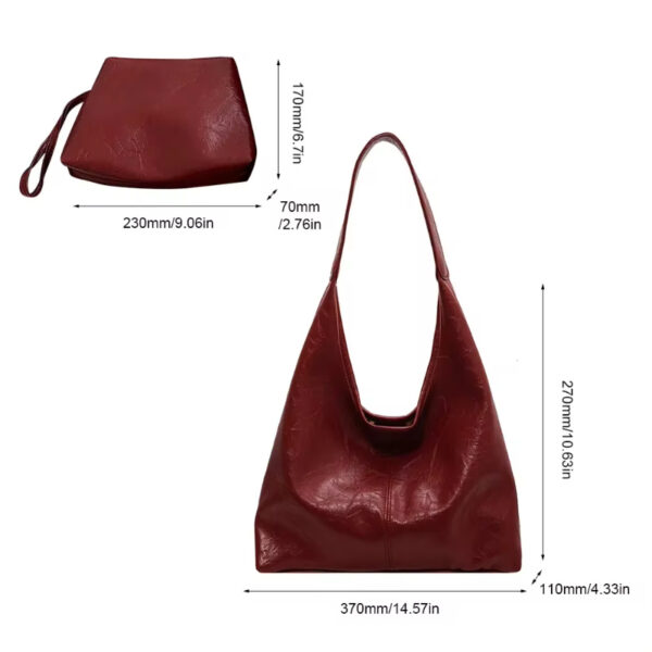Womens Wide Shoulder Bag - Image 3